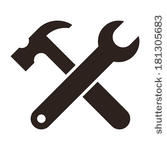 stock-vector-wrench-and-hammer-tools-icon-isolated-on-white-background-181305683